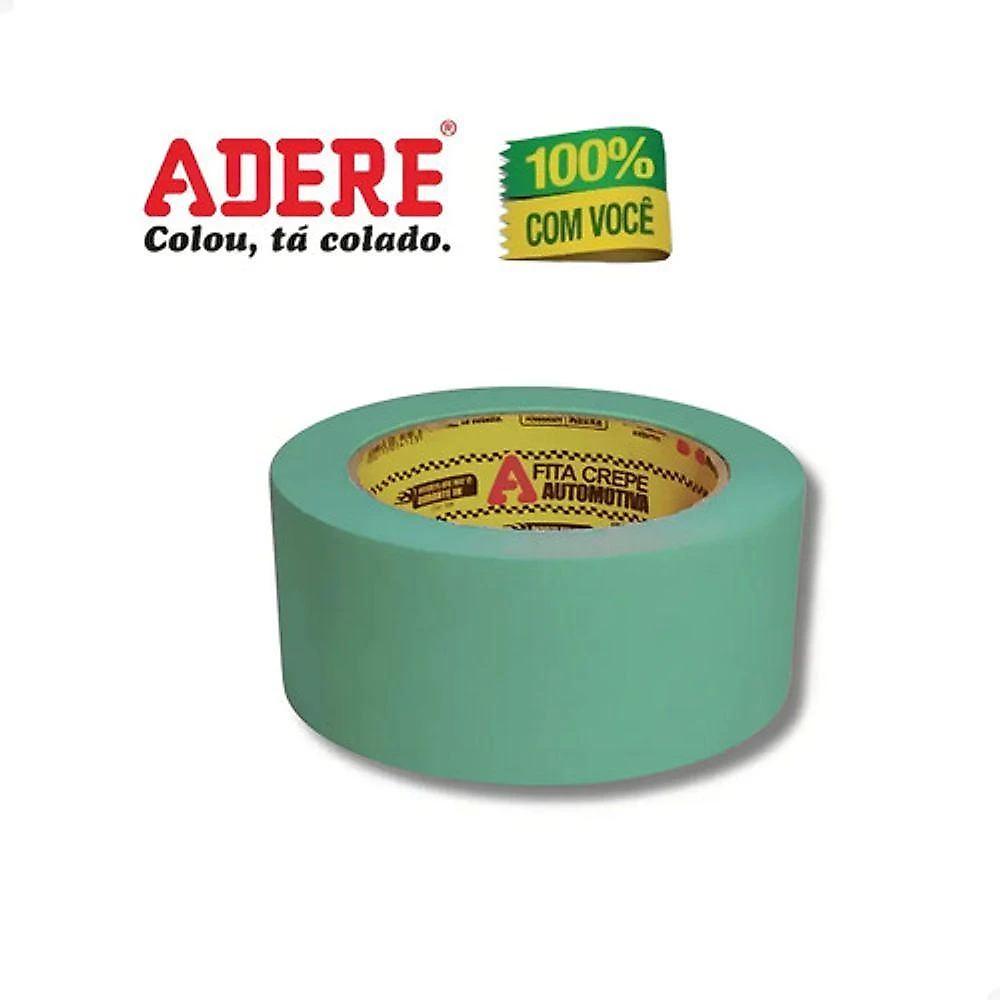 Fita Crepe Automotiva Adere Verde 48mm X 50M