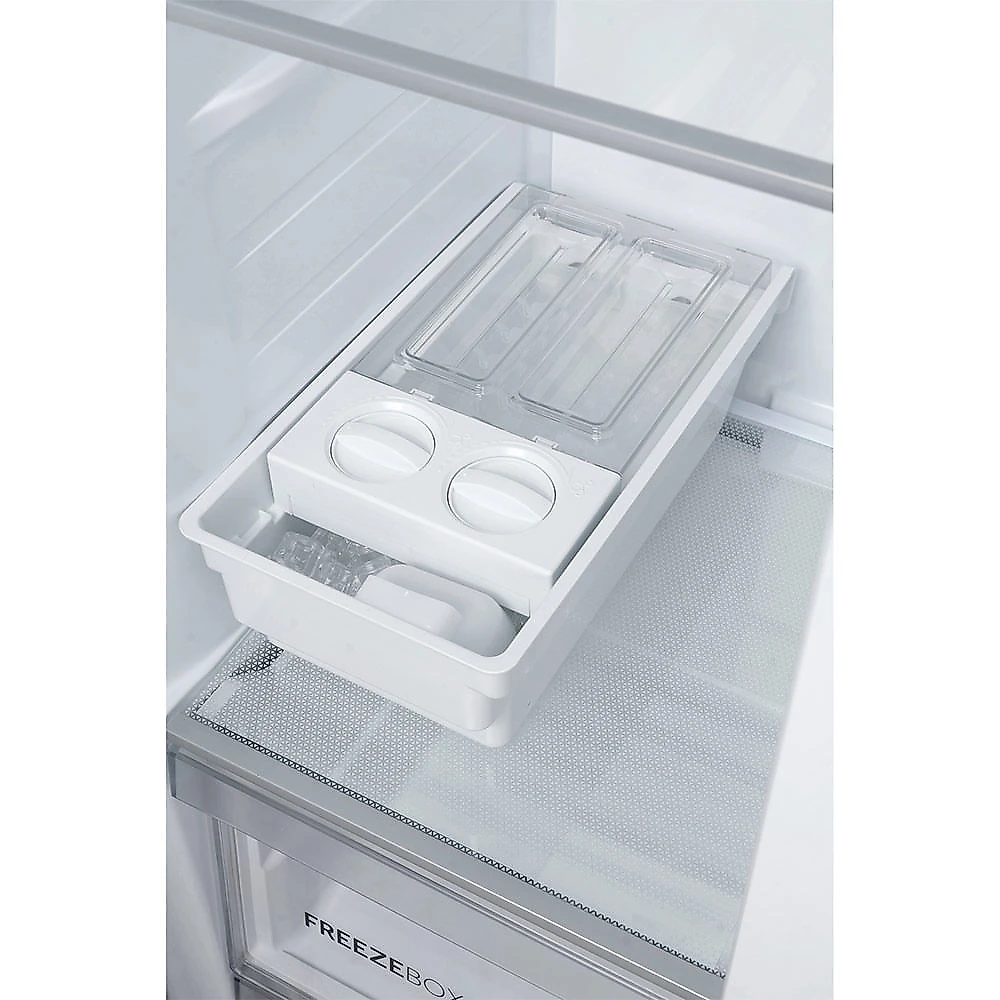 Refrigerador Side by Side Haier de 02 Portas Frost Free com 523 Litros, Duplo Inverter, Inox – HSS541 110