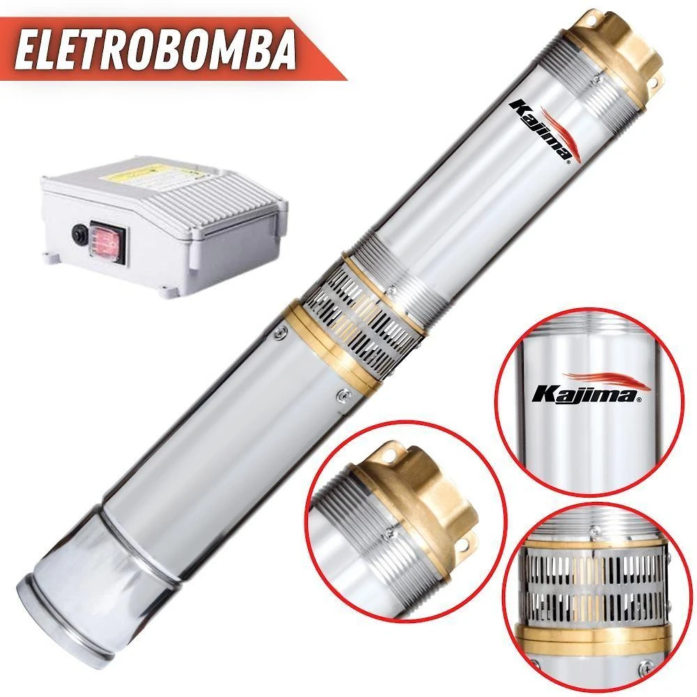 Bomba Elétrica De água Suja Ou Limpa Submersível 220v