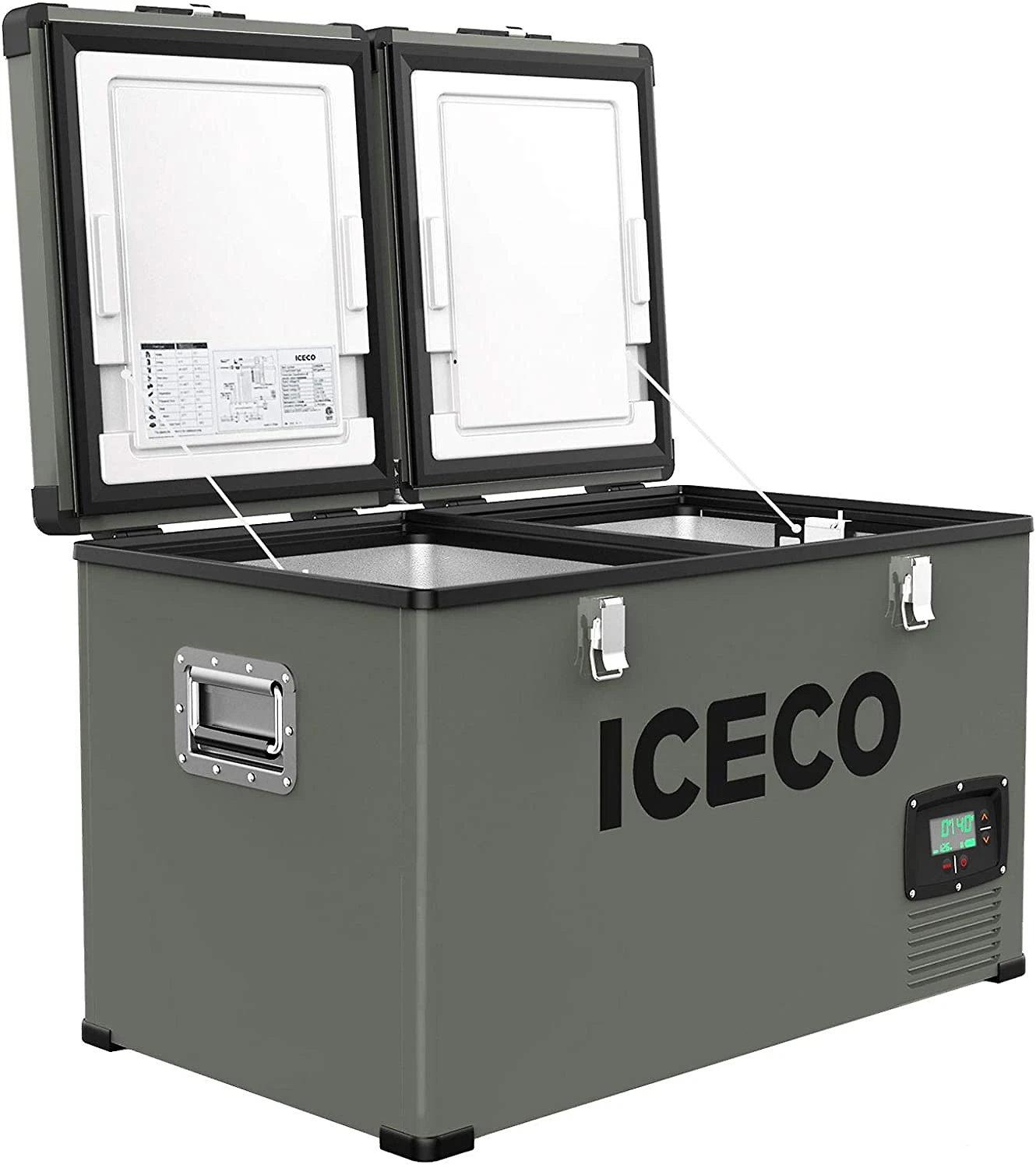 ICECO VL60 Mini Geladeira Automotiva Portátil 1224V 110220V 60 L