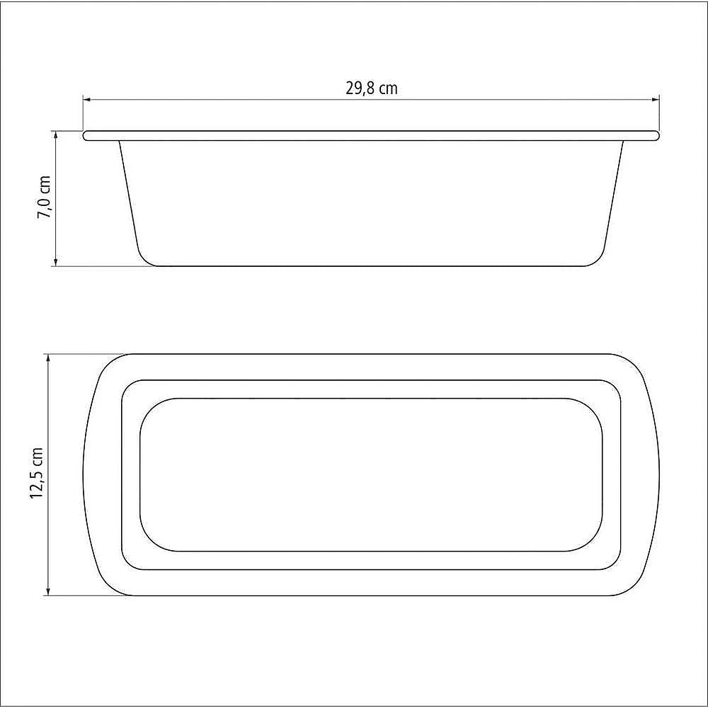 Forma Para Pão E Bolo Tramontina Brasil Em Alumínio Revestimento Antiaderente 26 Cm 1,4l Tramontina