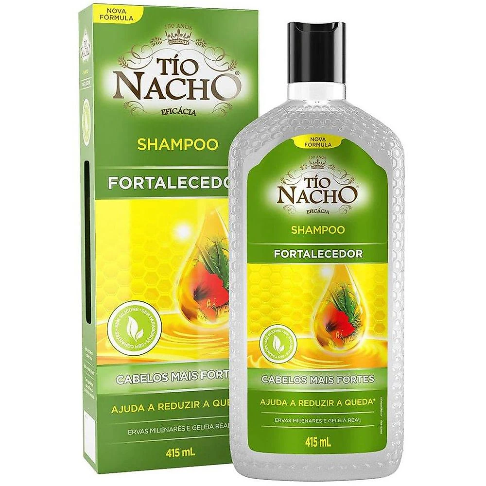 Tio nacho shampoo fortalecedor ervas milenares 415ml