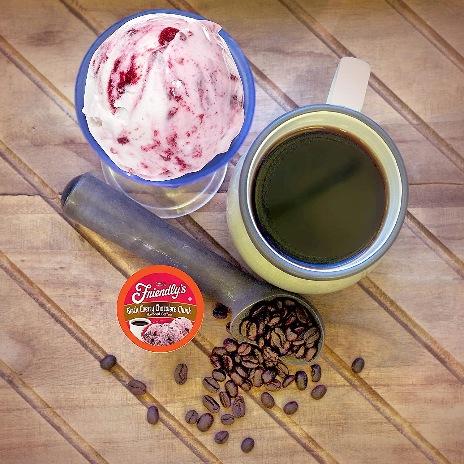 Café de Chocolate com Cereja Friendlys Keuring Kcup