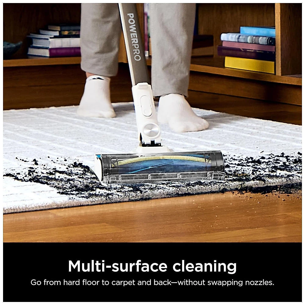 Aspirador de Pó sem Fio Shark PowerPro Flex Reveal Plus, Tecnologia DirtReveal FloorDetect, Filtro HEPA, para Carpetes e Pisos Duros
