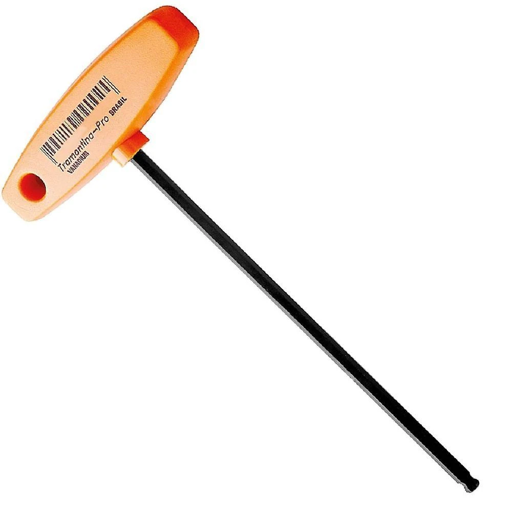 Chave Cabo T com Ponta Hexagonal Abaulada de 5x160mm Profissional 44364105 Tramontina Chave Cabo