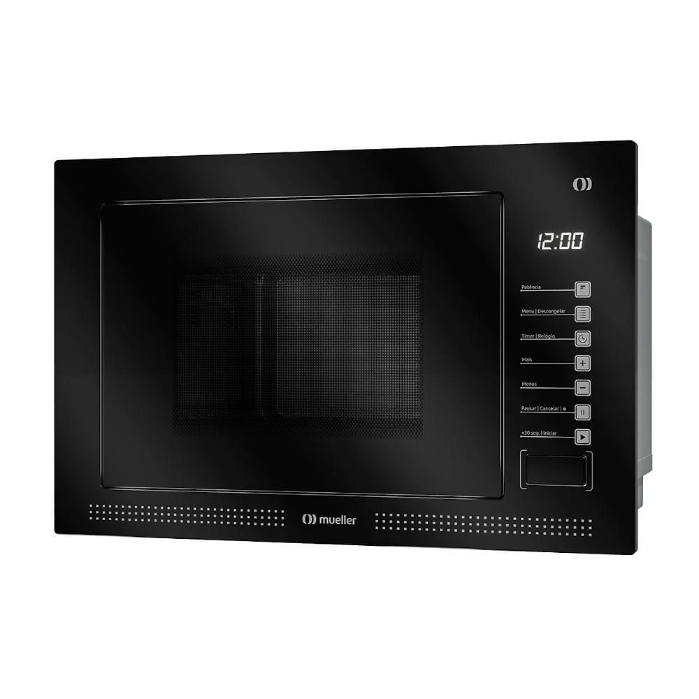 Micro-ondas De Embutir Mueller 25 Litros Preto MME25K Preto 220V