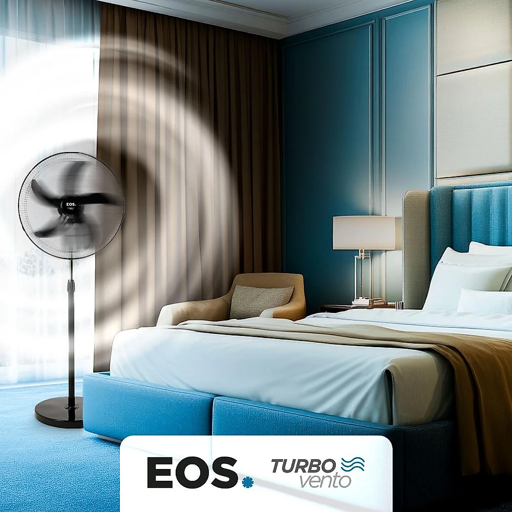 Ventilador de Coluna EOS Turbo Vento com 5 Pás 200W EVC50 Bivolt
