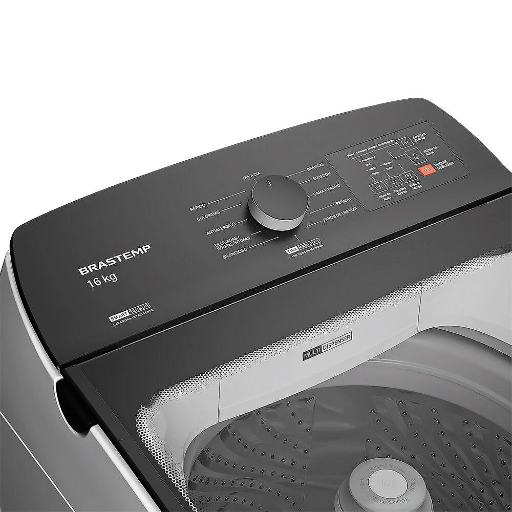 Máquina de Lavar Roupas Brastemp 16Kg BWF16AB, Branca - 220 Volts