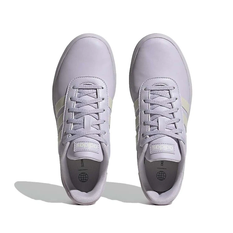 Miniatura Tenis Adidas Court Platform Feminino - Lilasbco - LILAS/BCO 34