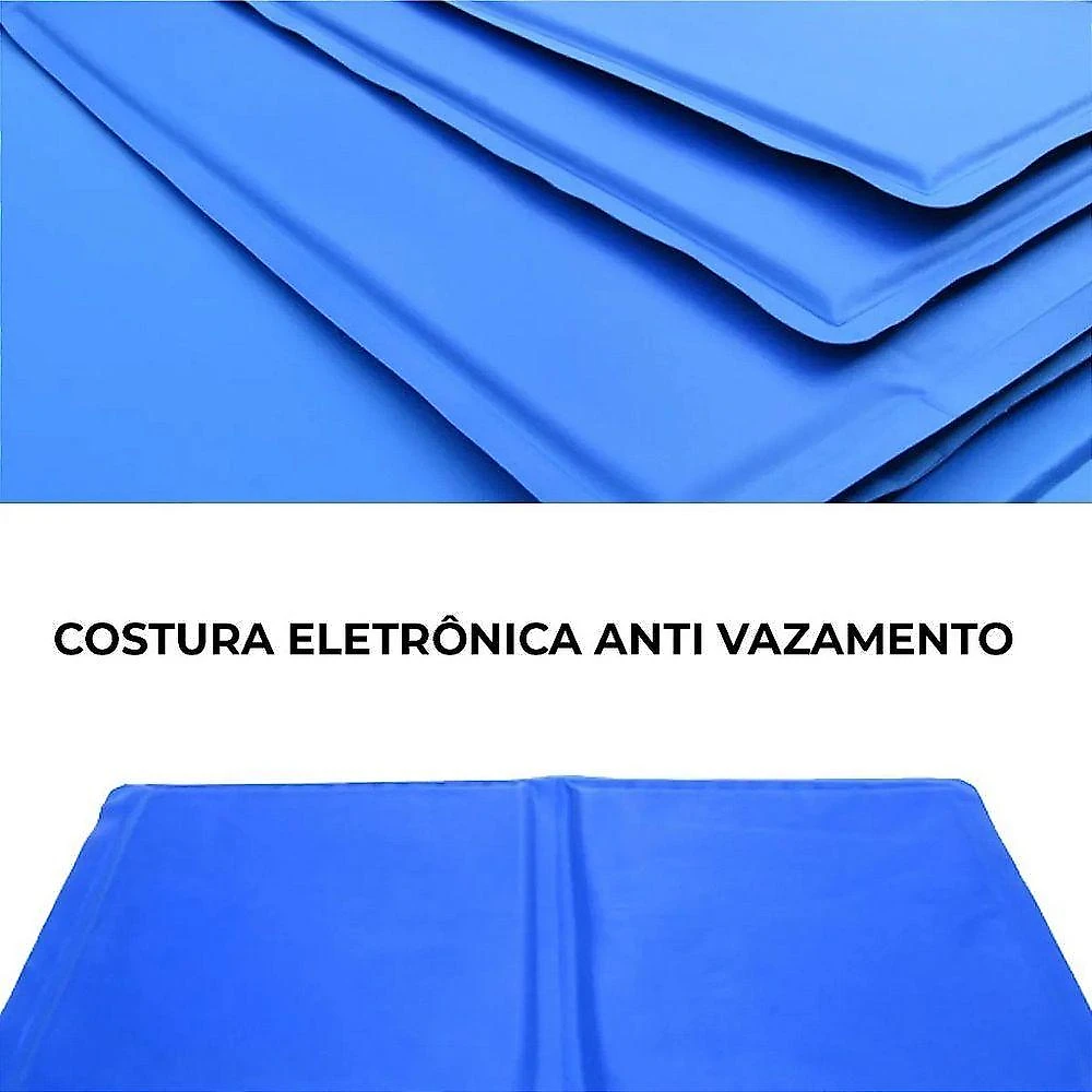 Tapete Refrescante Lorben Gel Auto-enfriamento Azul 90X50CM 1 Unidade
