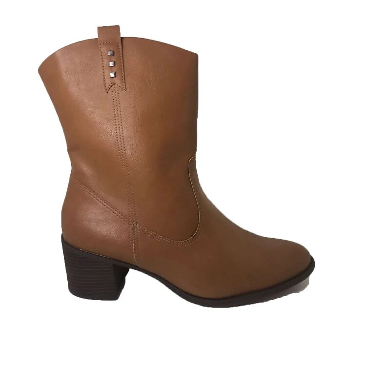 Bota Comfortflex Feminino - Marrom - MARROM