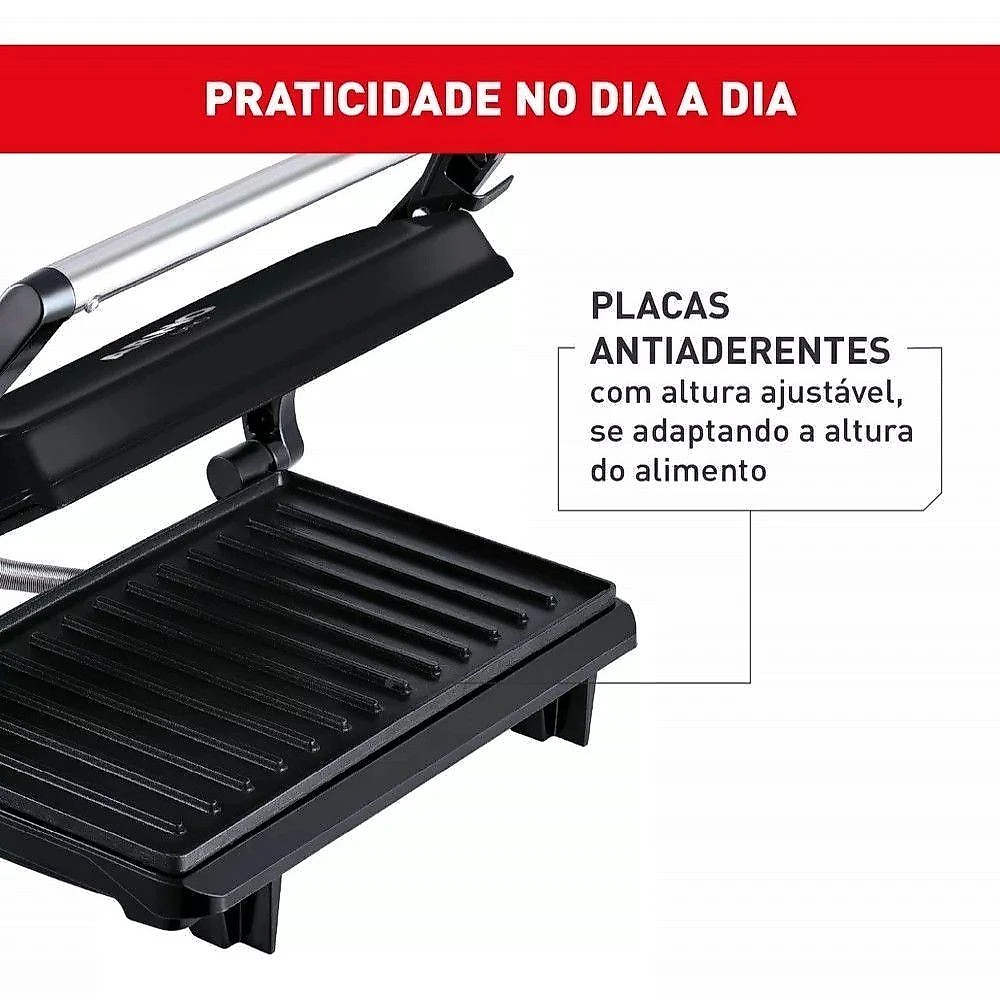 Grill Arno Compacto GPTO Preto - 110V