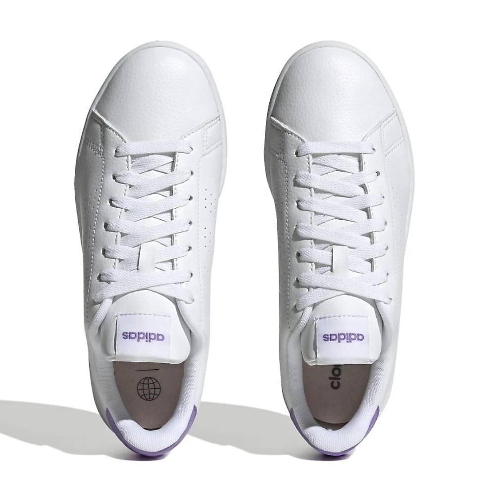 Tênis Adidas Advantage Base Feminino BCO/LILAS - 34