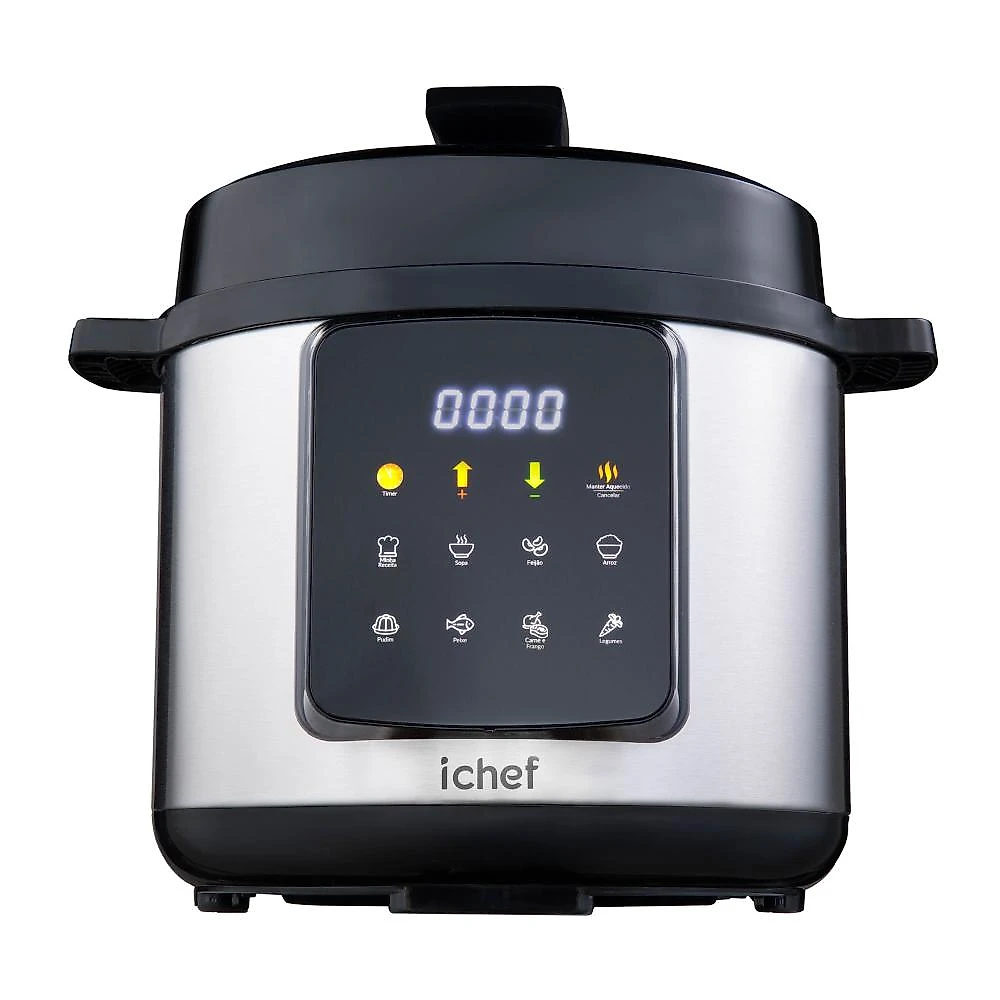 Panela de pressão elétrica ichef master cooker 6l 127v
