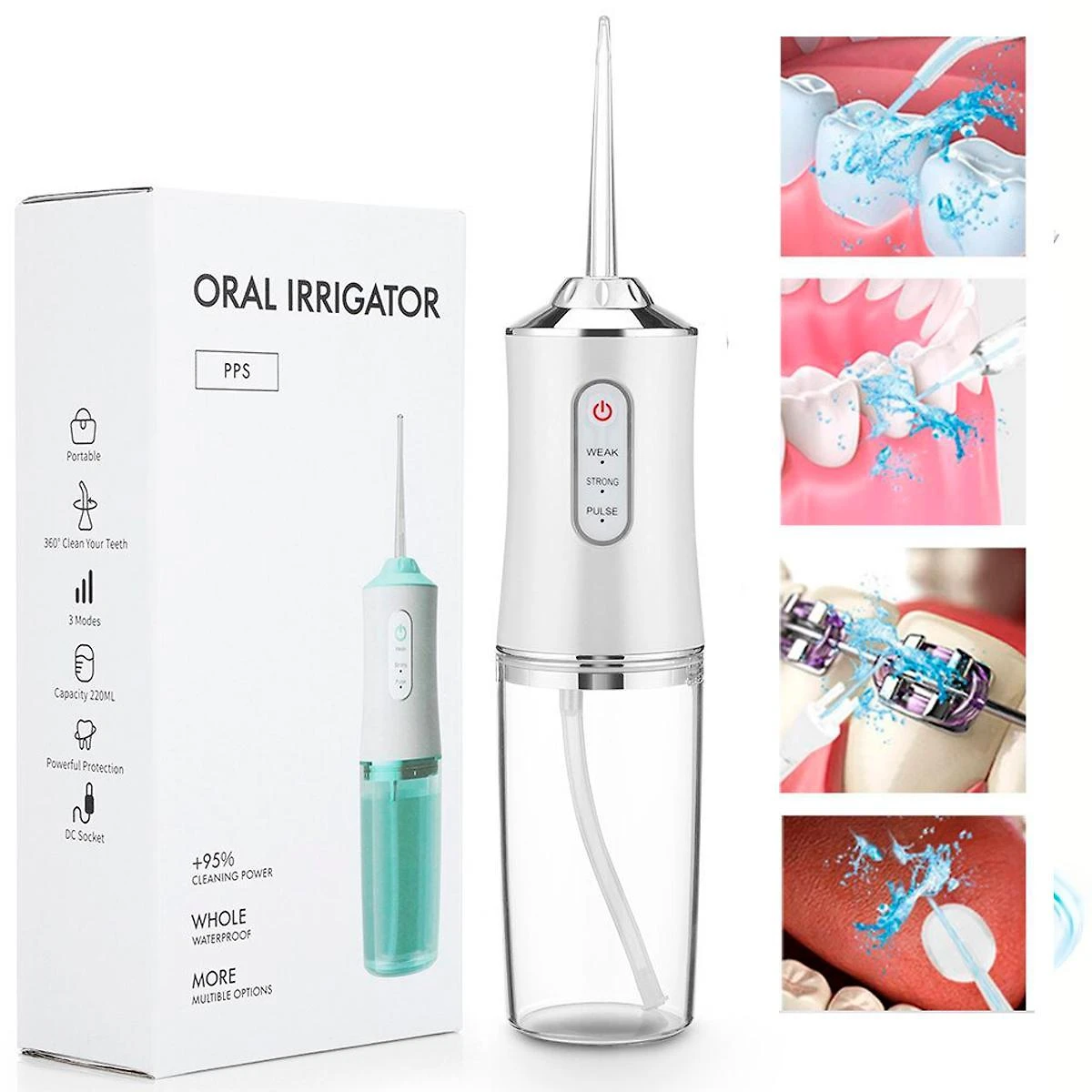 Irrigador Oral Mornwell 2 Bicos Limpeza Profunda