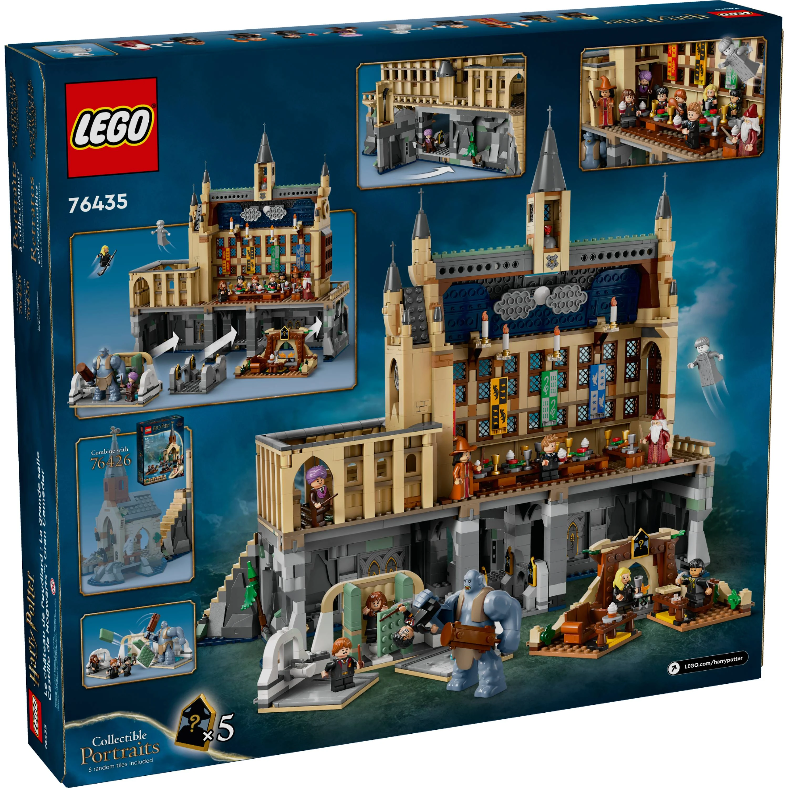 LEGO Harry Potter - Castelo de Hogwarts™: O Salão Principal