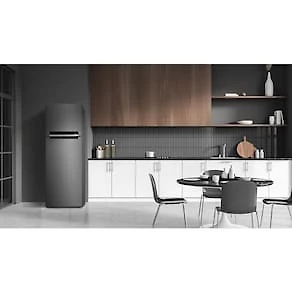 Geladeira Midea Frost Free Duplex 394L Inverter Inox 110V