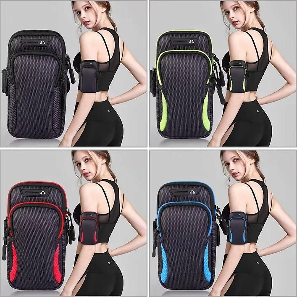 Braçadeira Esportiva para Celular Premium Suporte Braço Compatível Até 6.53 Polegadas Resistente