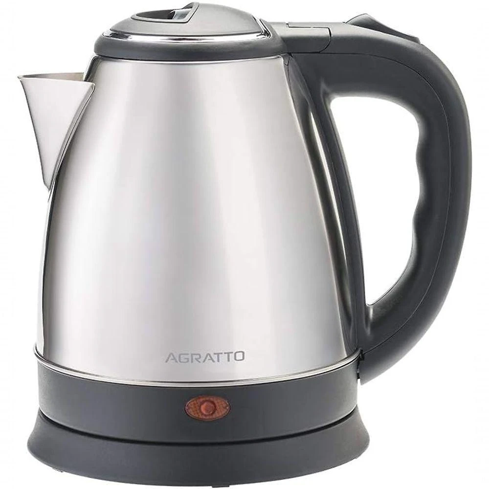 Chaleira Elétrica Agratto 784 1,8L Preto Inox 220V Base Separada