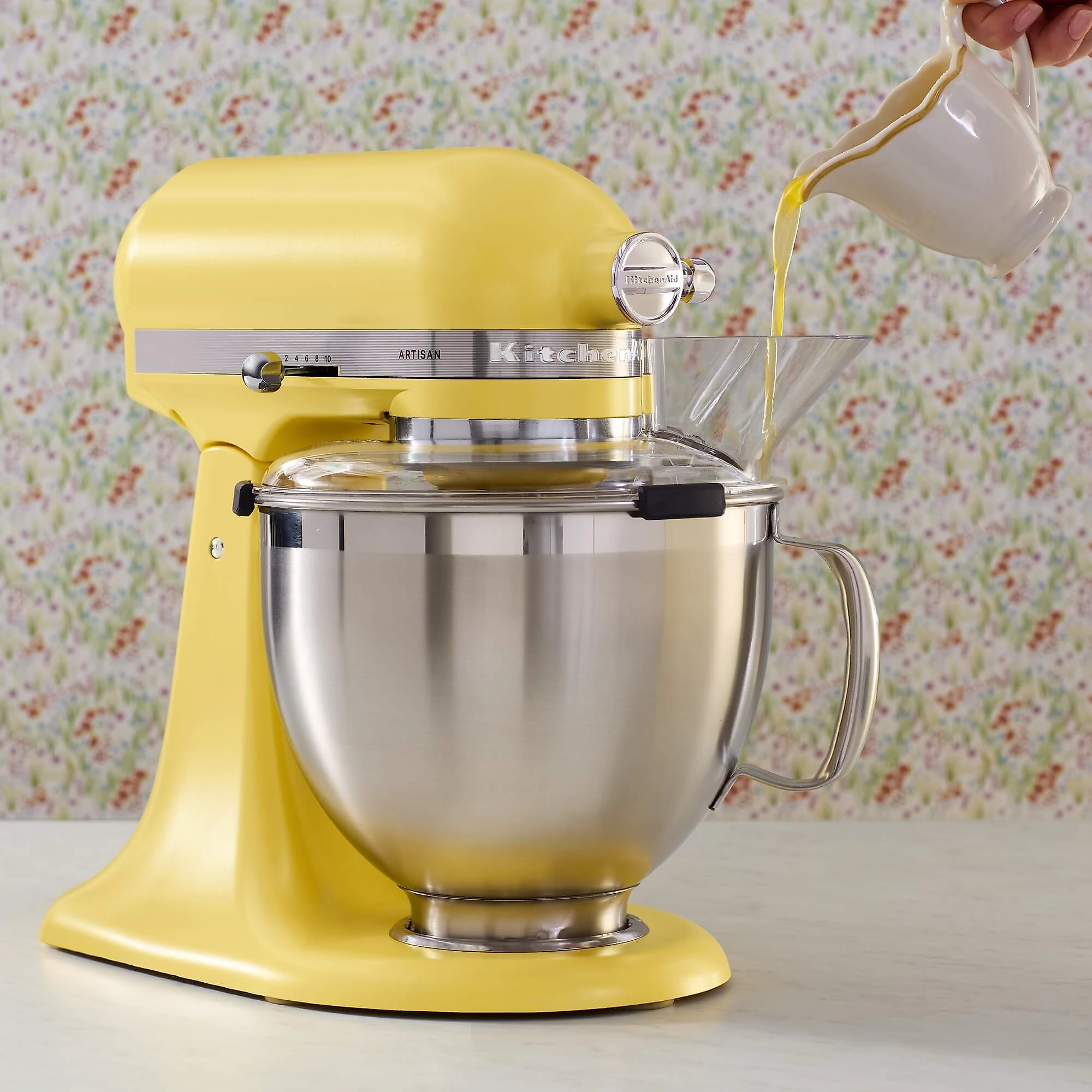 Batedeira Stand Mixer Planetária Butter 4,8L 127V Kitchenaid Amarela