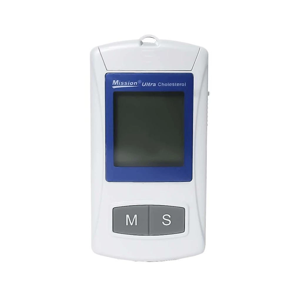 Monitor de Colesterol Mission Ultra CHOL com 10 Tiras e Tecnologia Eletroquímica 200 Resultados 10