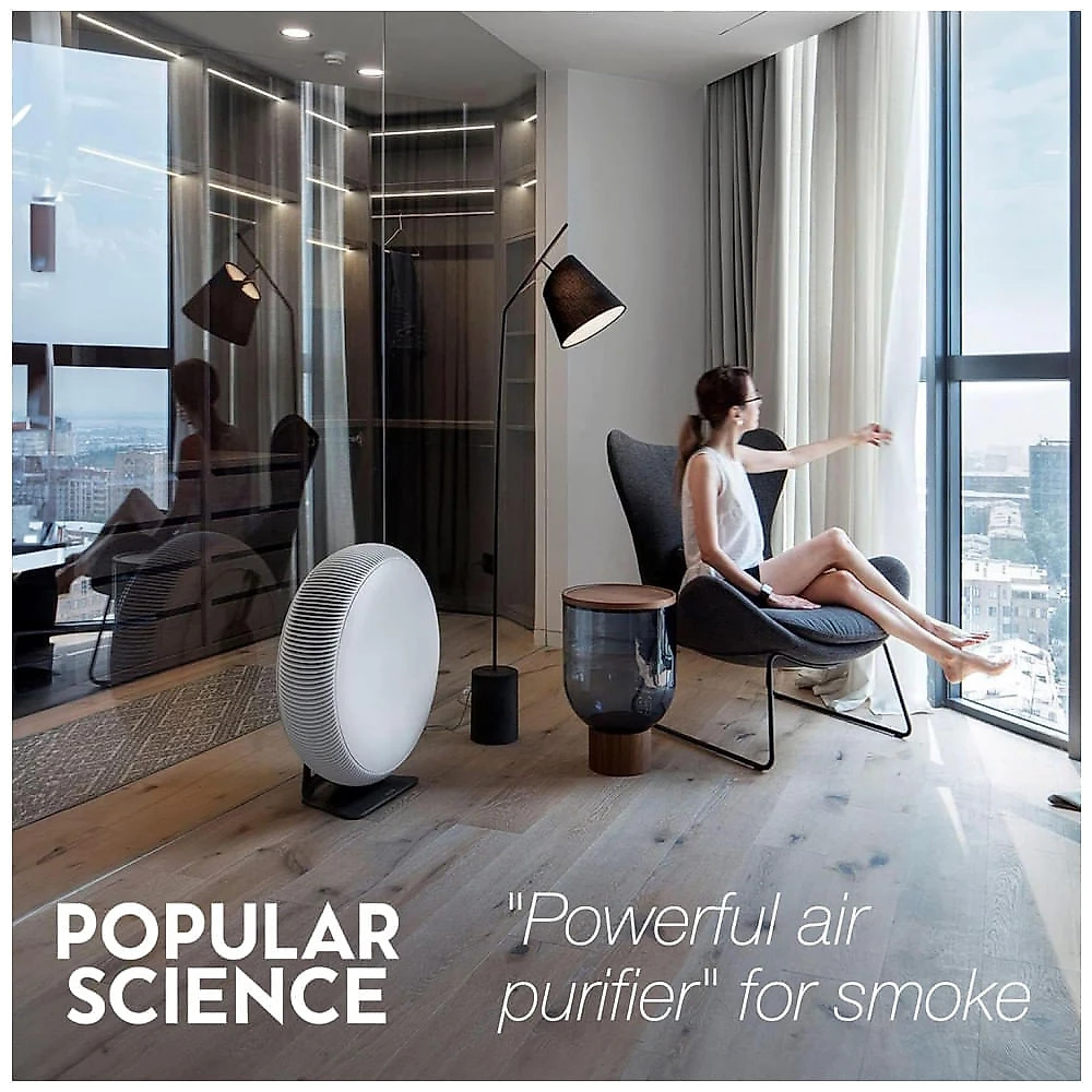 Purificador de Ar Inteligente IQAir Atem X para Ambientes Grandes de até 153m², Controle via App WiFi, Filtros HyperHEPA contra Fumaça de Incêndios Fl Purificador de Ar Inteligente IQAir Atem X para Ambientes Grandes de até 153m², Controle via App WiFi, Filtros HyperHEPA contra Fumaça de Incêndios