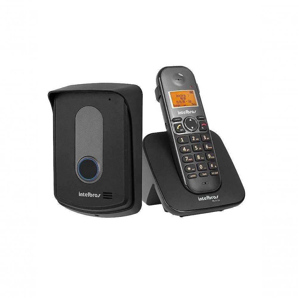 Telefone Interfone Sem Fio Com Ramal Externo Tis 5010 4521102