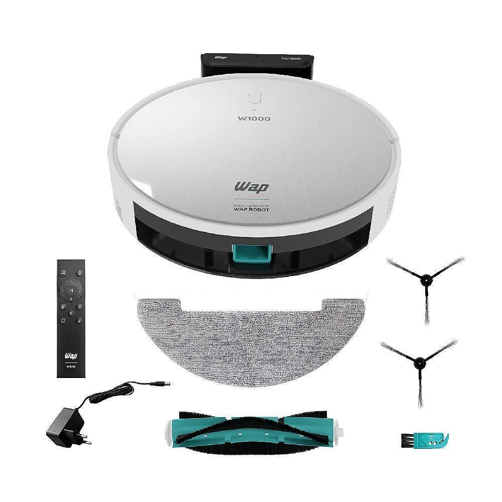 Aspirador de pó robo wap robot w1000 smart branco bivolt