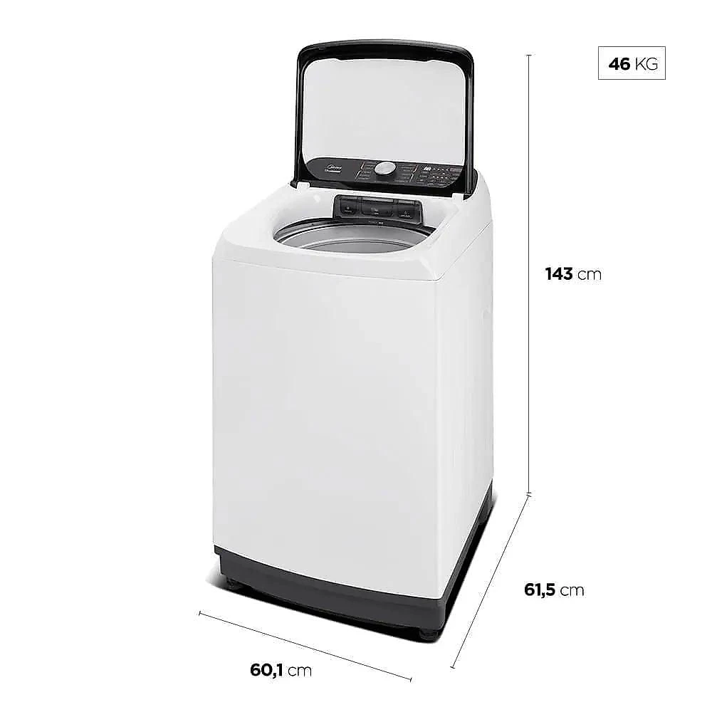 Máquina De Lavar Midea MA512 15kg Wave Agitator Branca 110V