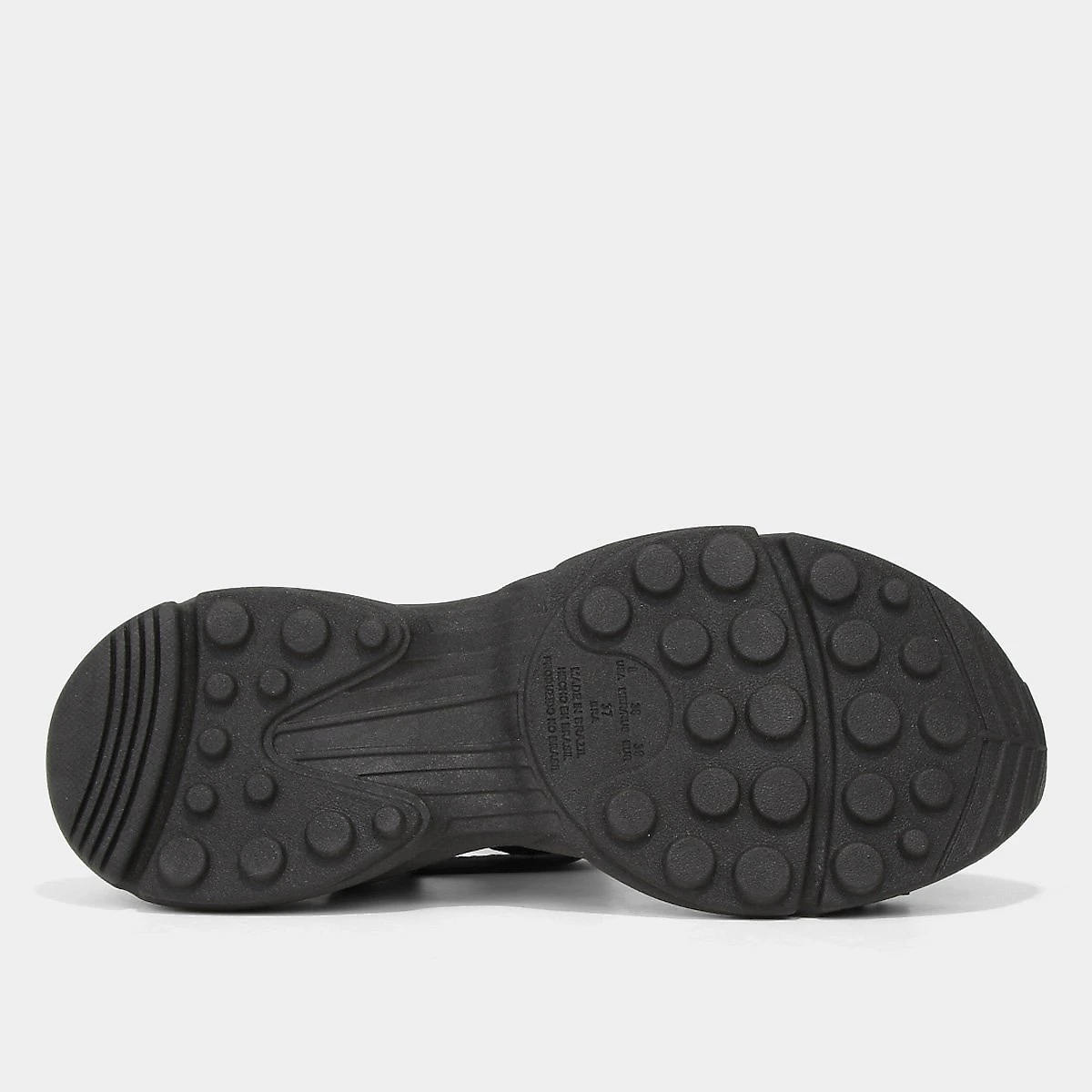 Sandália Zatz Flatform Strass Feminina Preto - 34