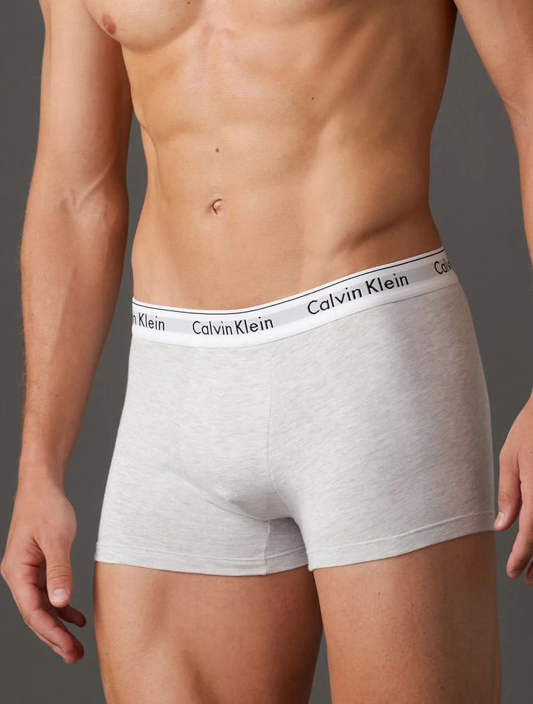 Miniatura Kit 2 Cuecas Trunk Modern Cotton Calvin Klein Underwear - Preto Com Cinza Claro Kit 2 Cuecas Trunk Modern Cotton Calvin Klein Underwear Preto Com Cinza Claro g
