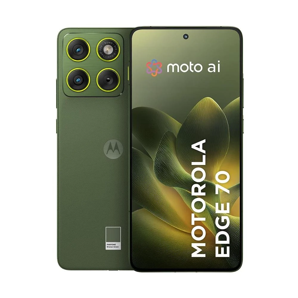 Smartphone motorola edge 70 6.7” 512gb 5g câmera dupla 50mp - Verde