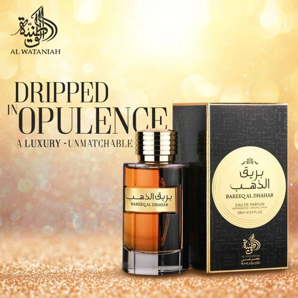 Perfume Bareeq Al Dhahab Al Wataniah Eau De Parfum Masculino 100ml