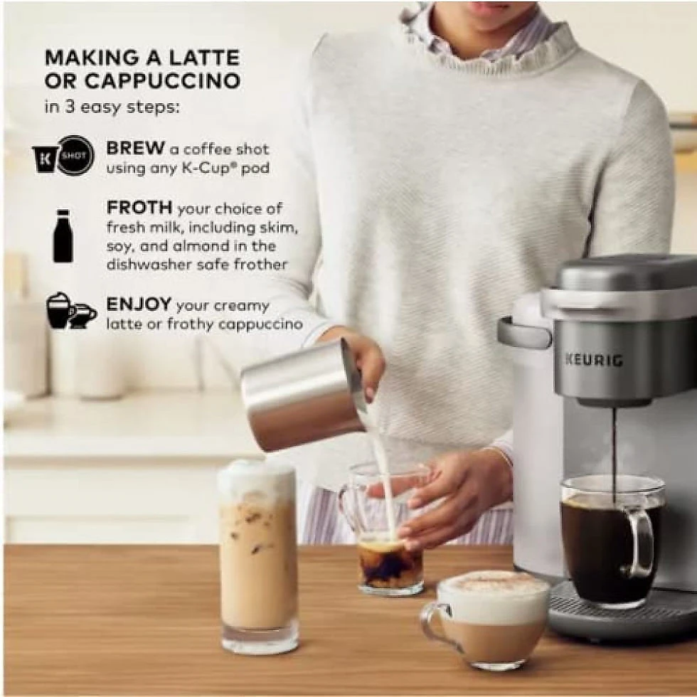 Cafeteira Elétrica Programável Keurig 2.8L, 110V, Prata