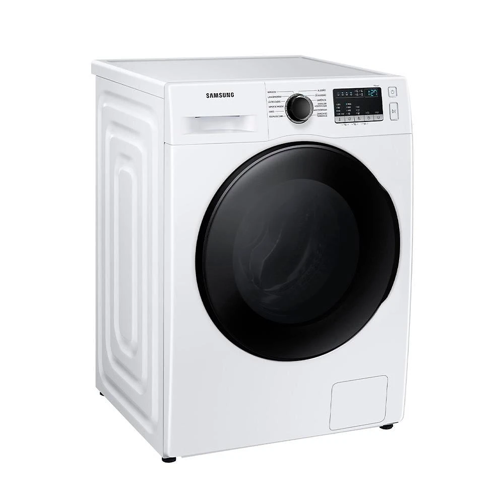 Lavadora de roupas samsung ww11t4040befaz com diamond drum e vapor de higiene branca - 11kg
