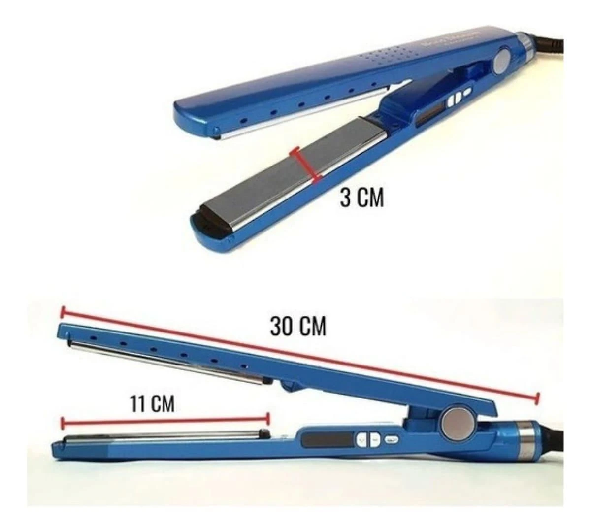 Chapinha Cabelo Nano Titanium Azul 110V/220V, Resultados
