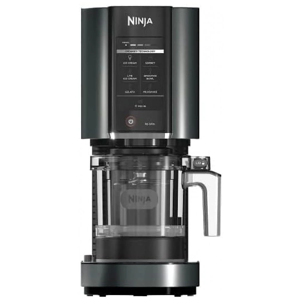 Sorveteira Ninja CREAMi NC302 Preta 7-em-1 Sorvete Gelato Milkshake 473ml 120V
