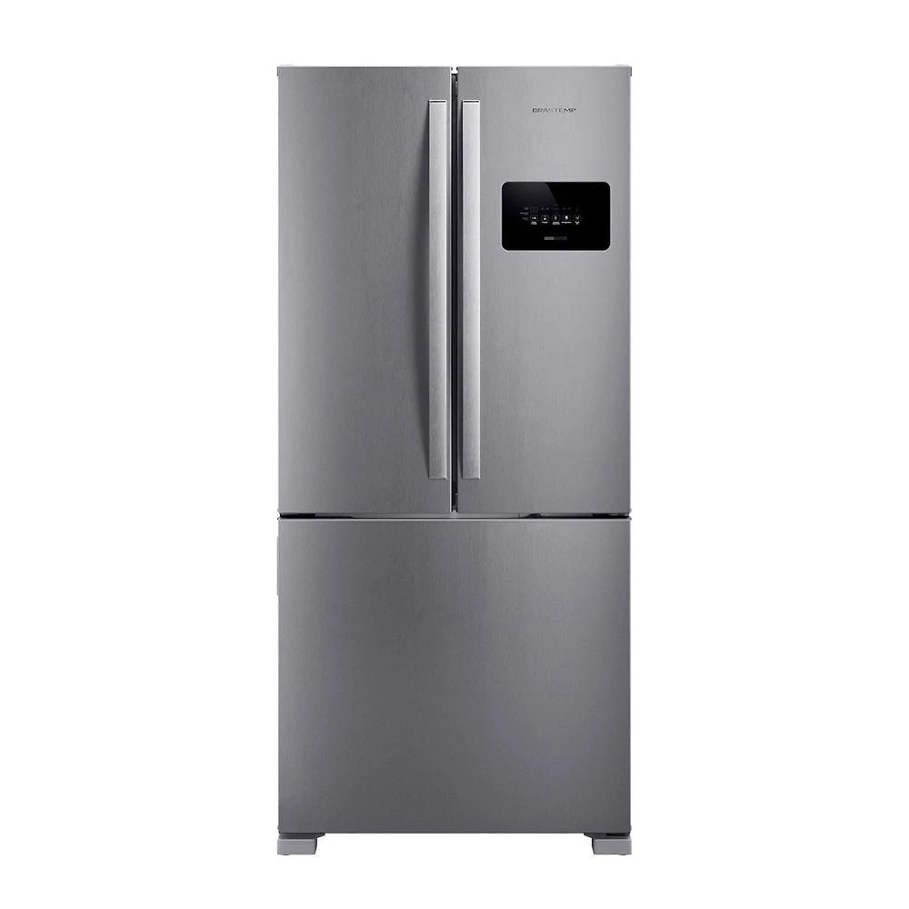 Refrigerador 559l F.free French Door Bro85mk Brastemp Inox 110V