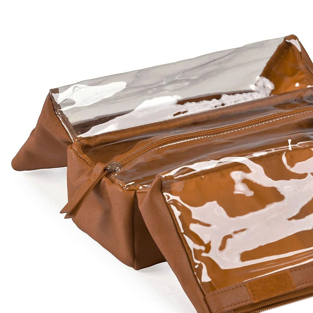 Nécessaire de Viagem Feminina Grande Recortes Floater Caramelo Caramelo - G - bagaggio-7146518000040