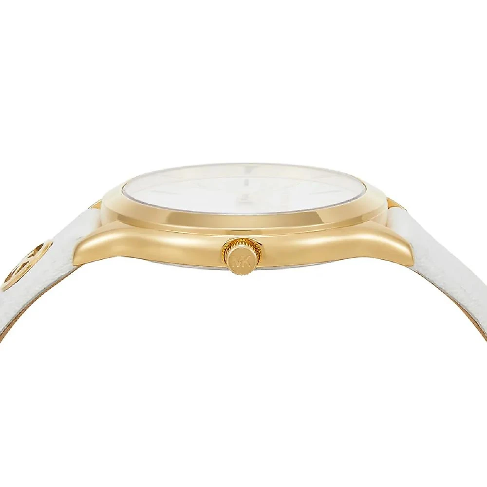 Relógio Michael Kors Slim Runway MK7544/0BN Branco