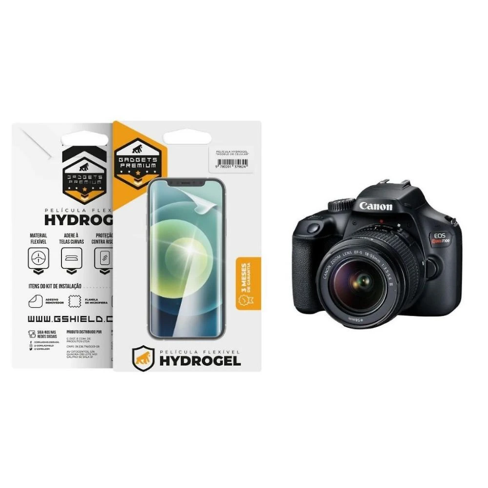 Película Hydrogel para Canon EOS Rebel T100 - Gshield