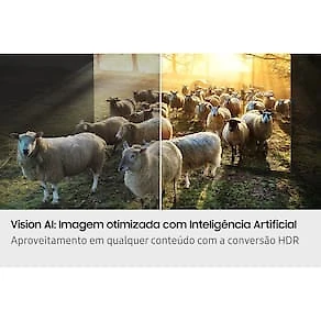 Smart TV 55” 4K Samsung OLED QN55S85FAGXZD Vision AI 120Hz Dolby Atmos Processador NQ4 AI Gen2 Preto Grafite