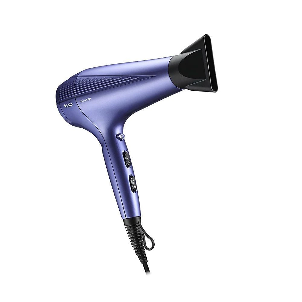 Secador de Cabelo Glossy Color 2000W 3 Temperaturas Elgin 220V