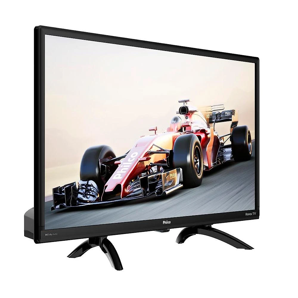 Smart Tv Led 24" Roku Tv Dolby Audio PhilcoTV24G5YR2CP Smart Tv Led 24" PSmart Tv24g5yr2cp Philco