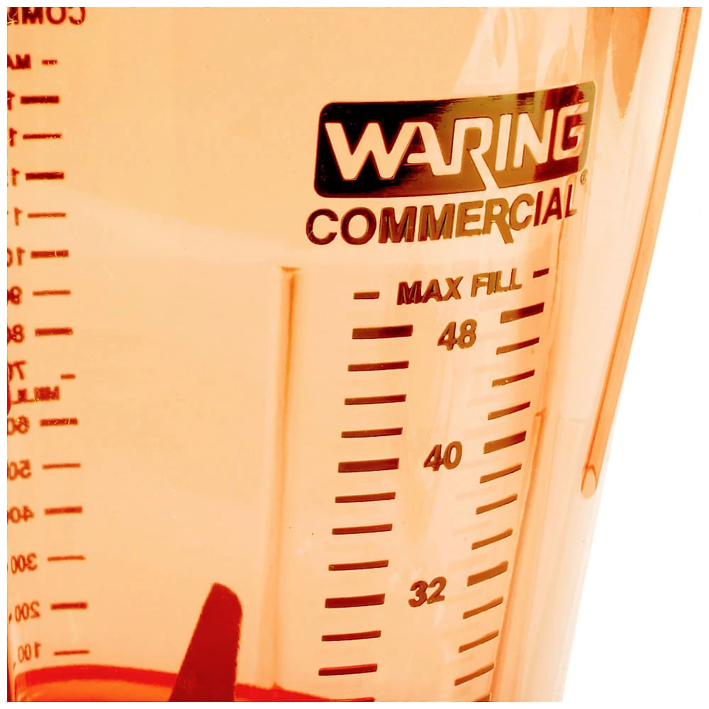 Waring The Raptor Copolímero Laranja 1,42L - Jarra para Liquidificador Comercial MX Series