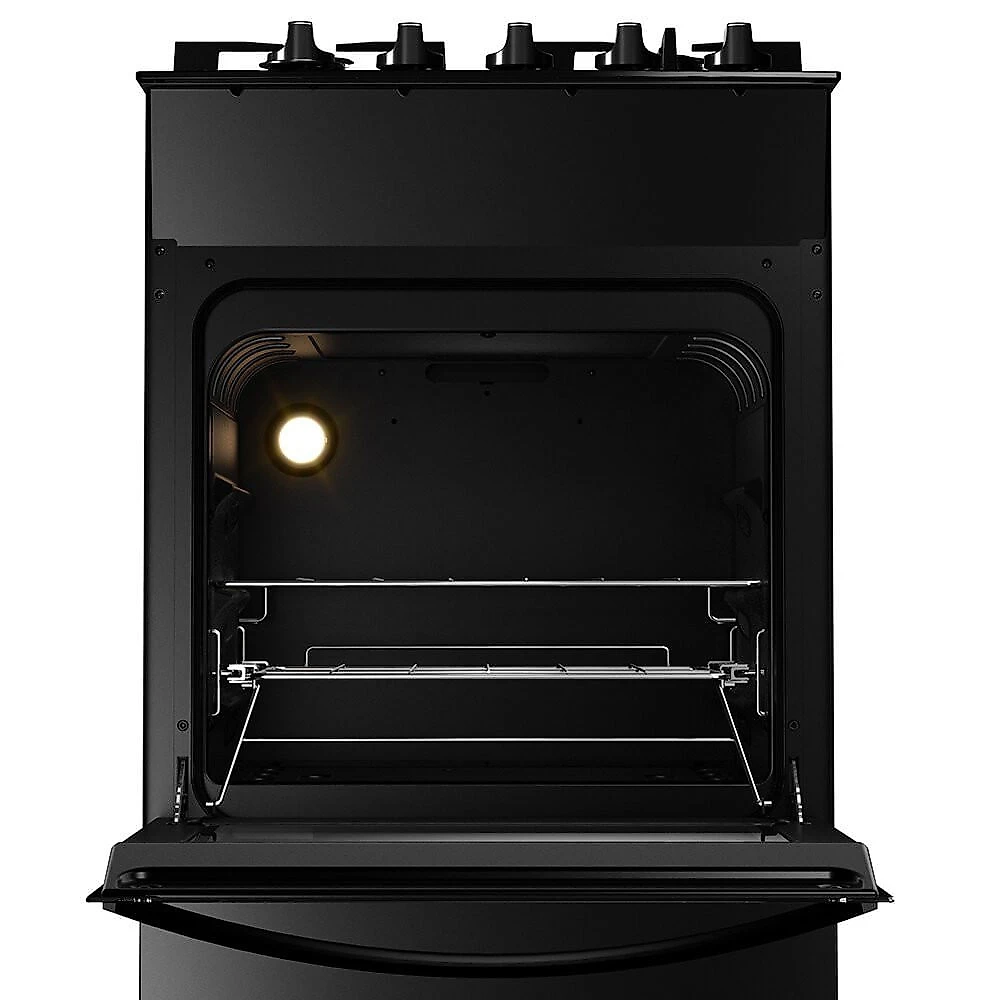 Fogão Brastemp 4 Bocas com Mesa de Vidro e Chama Dupla BFO4XAE Preto - Bivolt