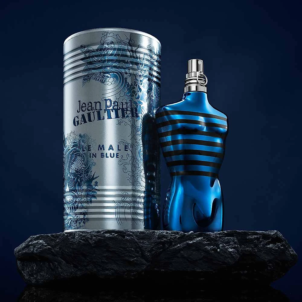 Perfume Le Male In Blue Jean Paul Gaultier Masculino Eau de Parfum 125ml