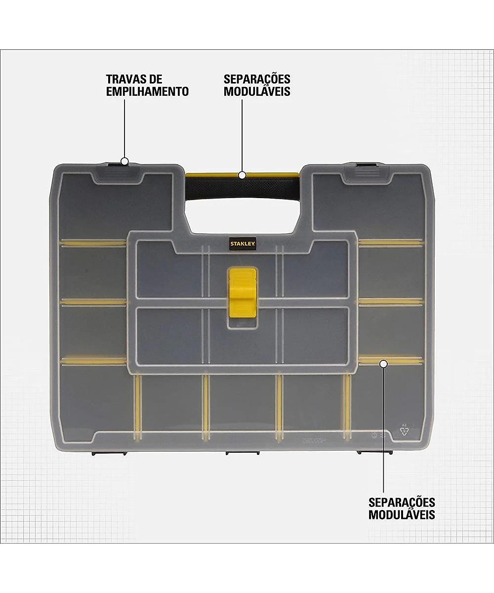 Organizador Stanley Softmaster 431 x 333 x 88 mm