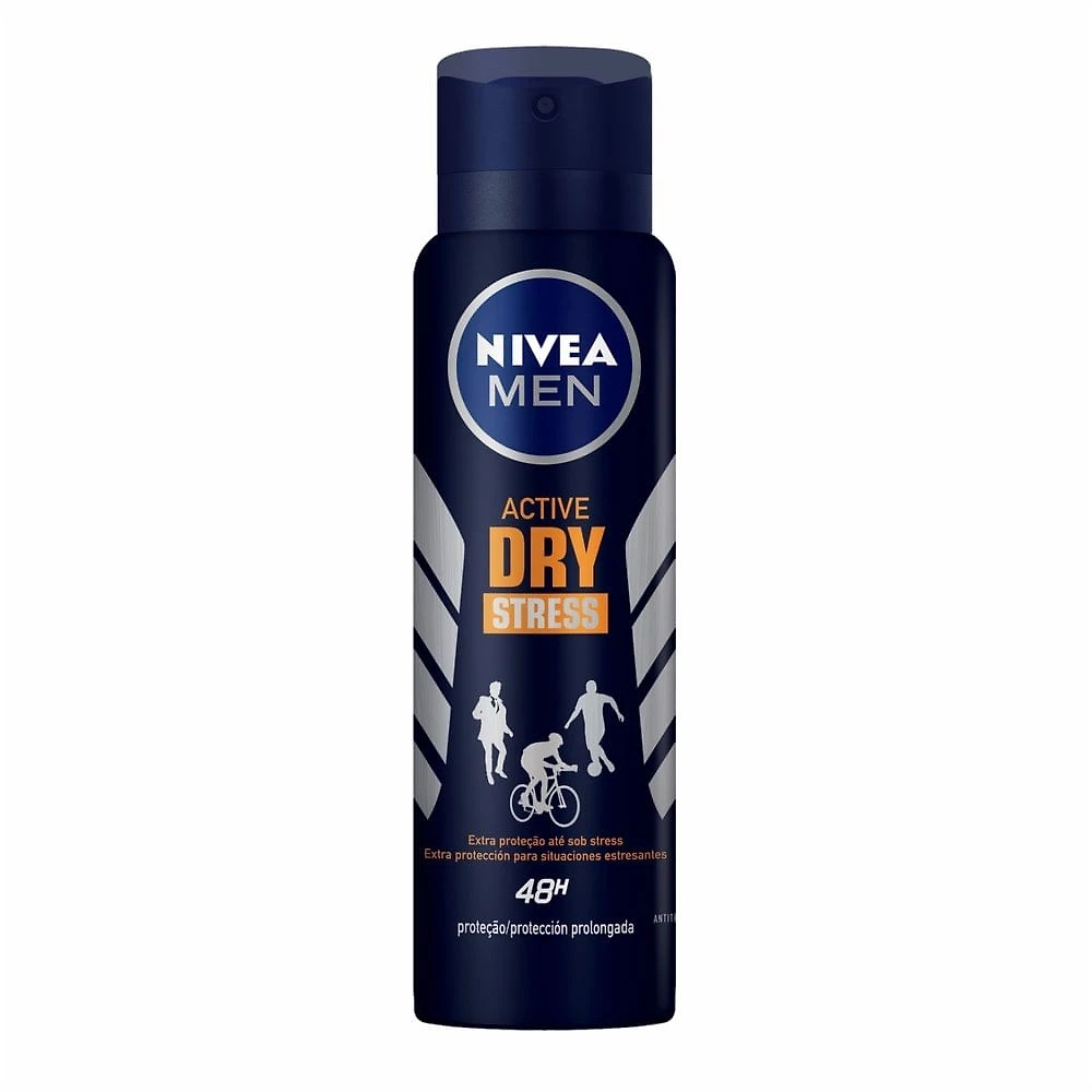 Desodorante Nivea Men Stress Protect Aerossol 150ml
