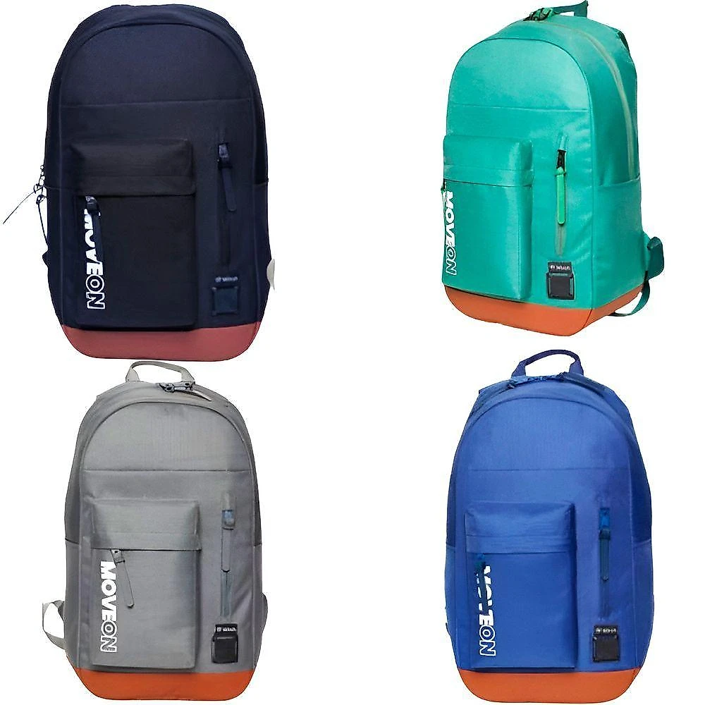 Mochila GXM em Poliéster 46cm X 35cm X 8cm Preto Juvenil Unissex